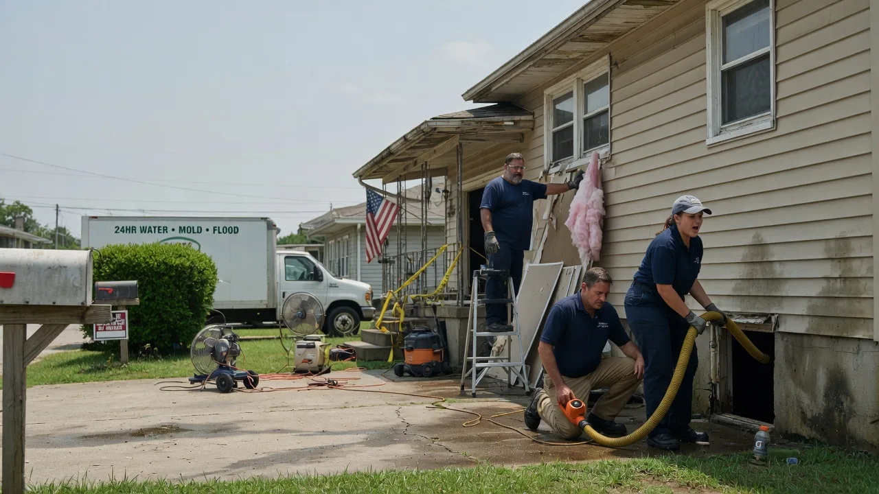 Water Damage Repair in Gilmore, AR near me